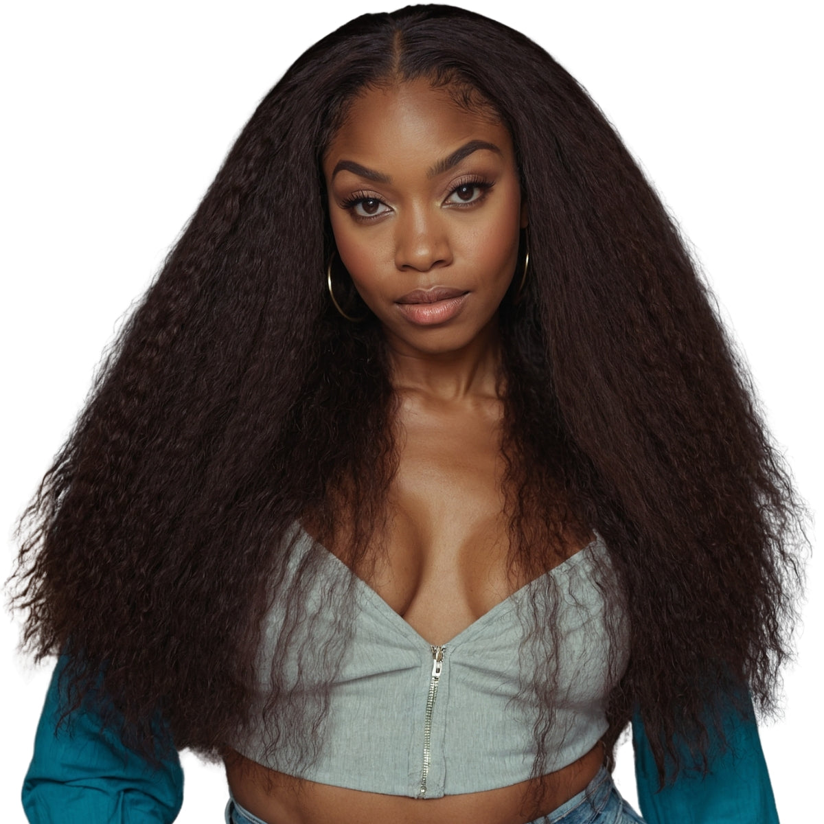 Kinky Straight Tape-In Extensions